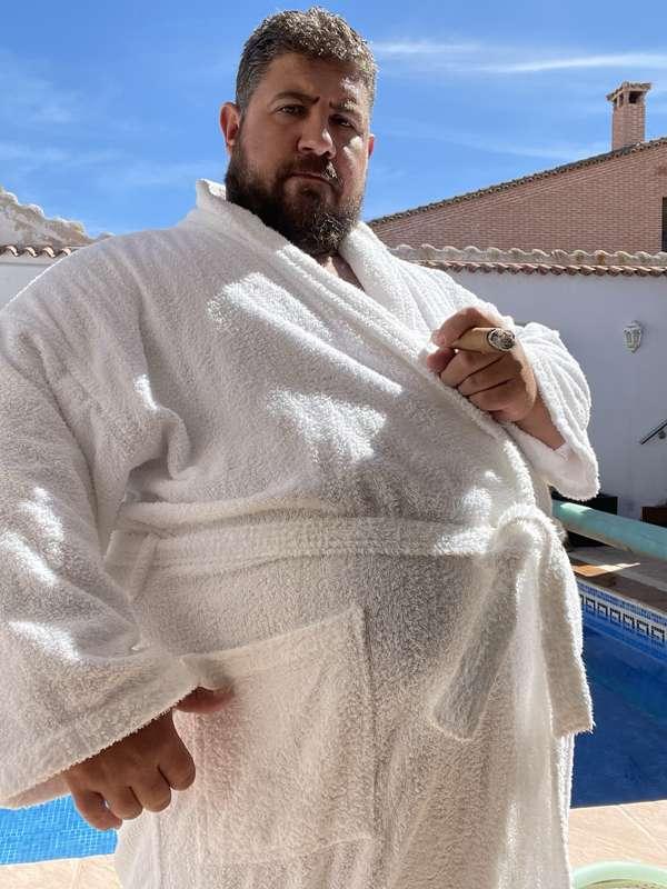 A huge robe for a huge bear…