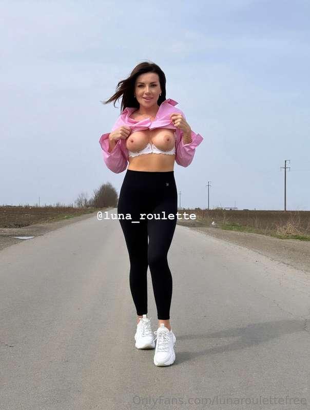 New video for best fans on my VIP account 🌸💦  #boobs #public..