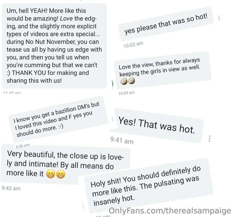 Did you catch the video I sent yesterday? 🙈🫣