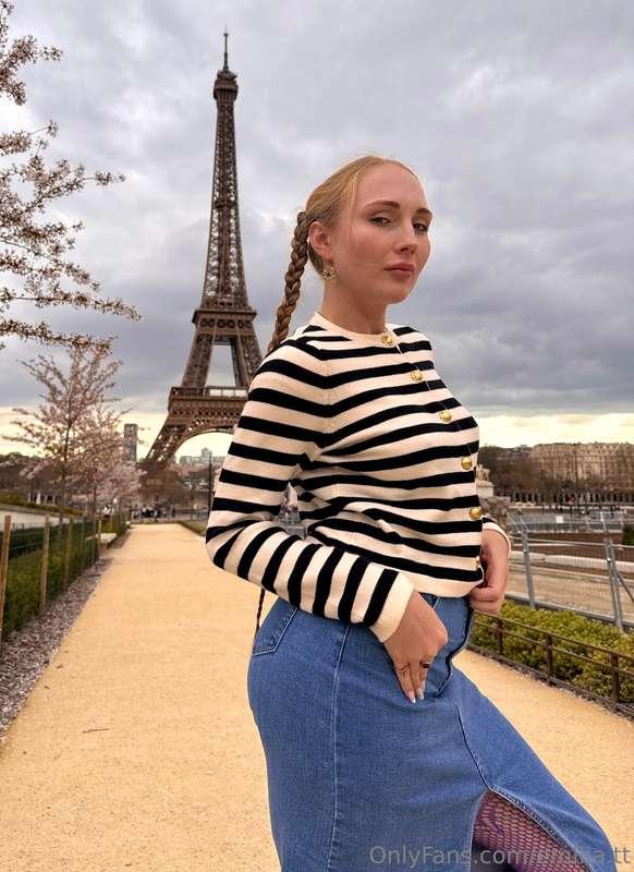 Paris makes you feel things…especially when I’m the view in ..
