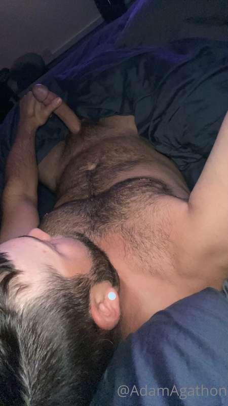 Morning wood! slide down my cock 😈