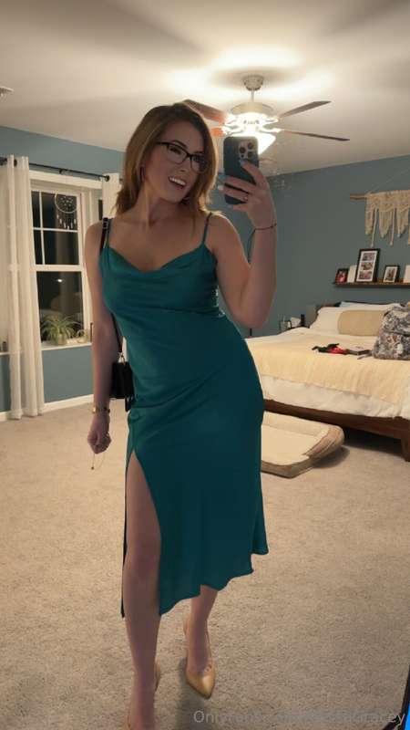 I clean up pretty well…tho it’s a little cold with no pantie..