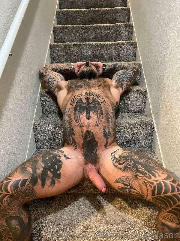 Imagine coming home and finding me like this...
