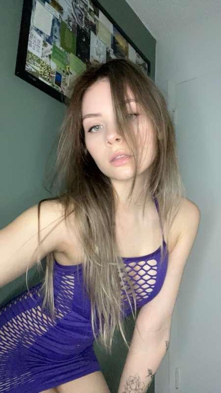 Do you like purple on me? 😈