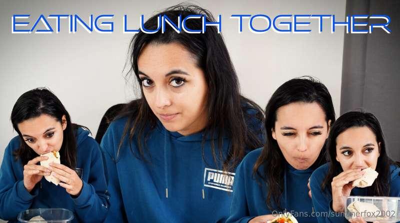 Pov: its our lunch break
