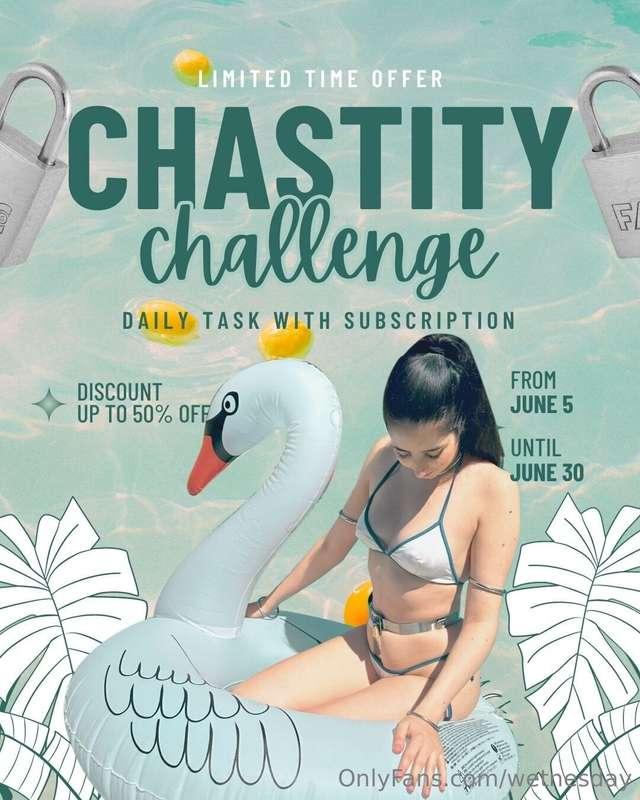 New chastity challenge starting this month on june 5!