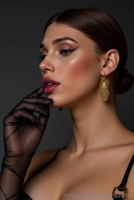 Elegance is power in soft disguise 💋A single glance says mor..