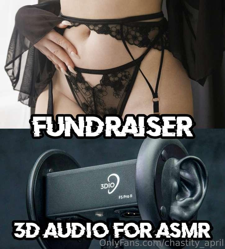 🖤 **3D Audio Fundraiser & Video Rewards** 🖤
***Donate below ..