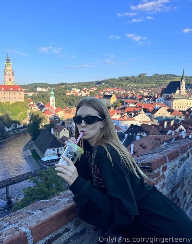 Just recharging with yummy yummy bubble tea! 🥰Would you like..