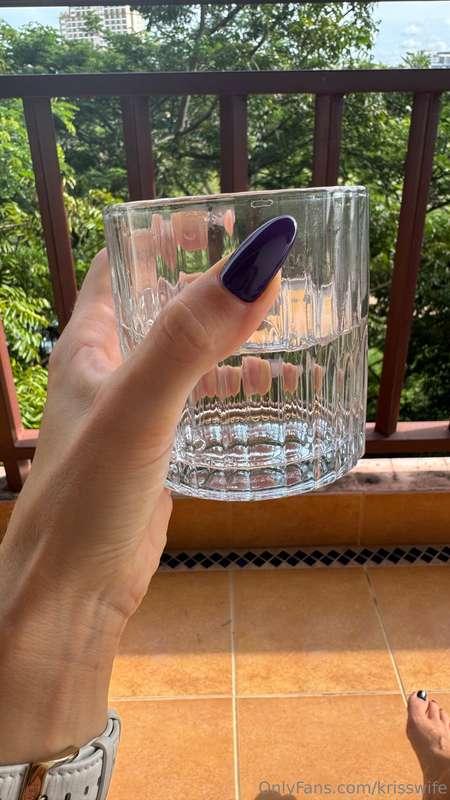 Is the Glass Half Full or Half Empty? 💭They say how you see ..