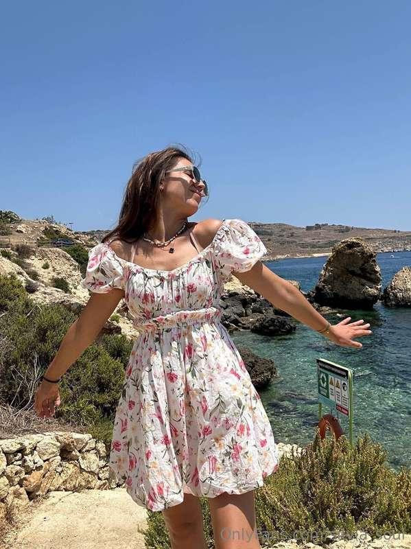 The sea beckons with its boundless depth and gentle waves.....