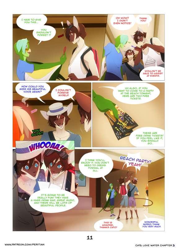Cats Love Water III page 11 + Rewards