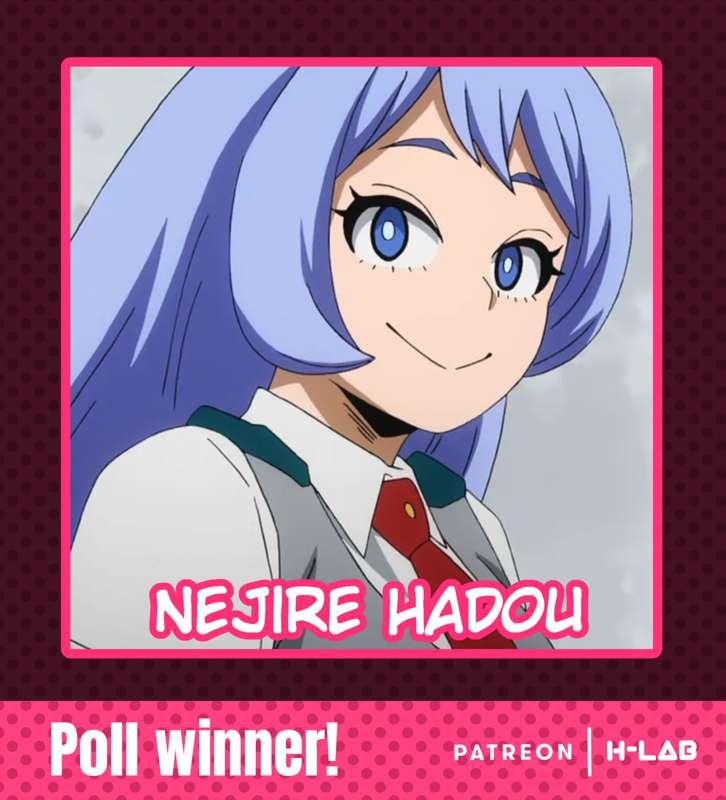 Poll winner Nejire! 