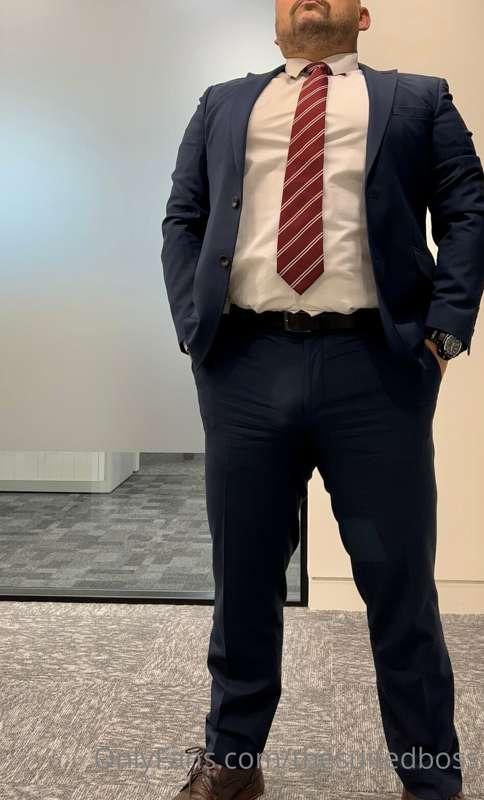 Meetings even on a Saturday. Boss working hard!