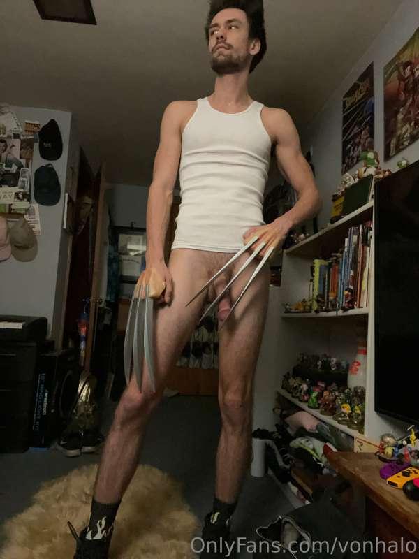 Oh yeah, I was Wolverine for Halloween this year 🐺🎃🍬👻🕸️