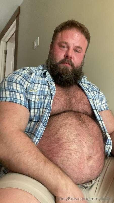 Dad keeps getting bigger. 