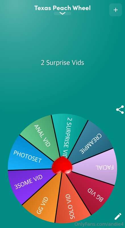 Wanna try your luck?! 😈🔥 ask me to spin my naughty wheel in ..