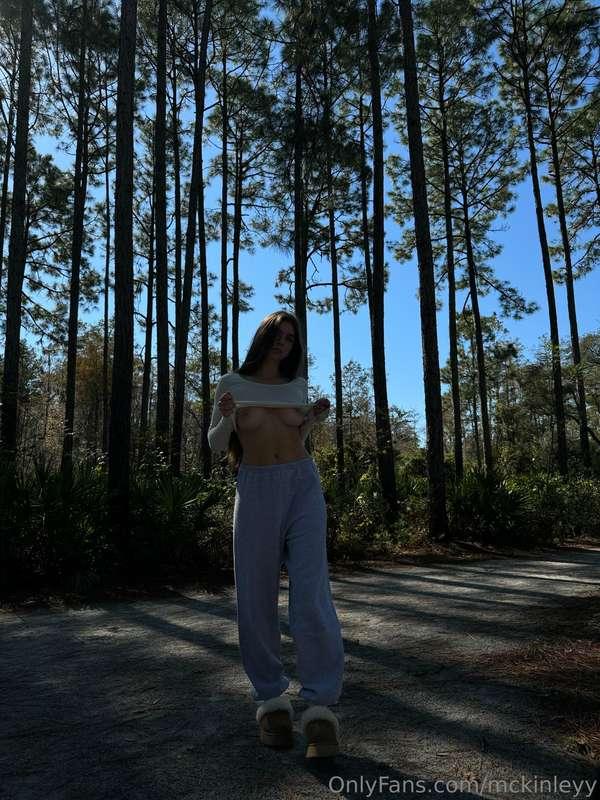 quick flash while on my hike ;)