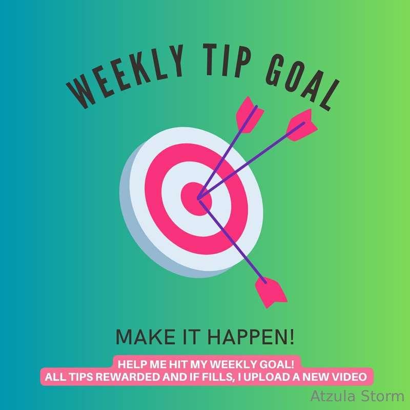Hey babes! help me hit my weekly goal to release another bg ..
