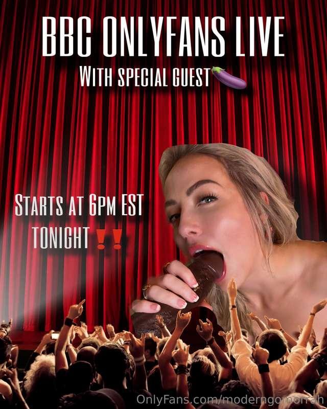 I’m doing a LIVE STREAM with BBC in just 2 hours‼️