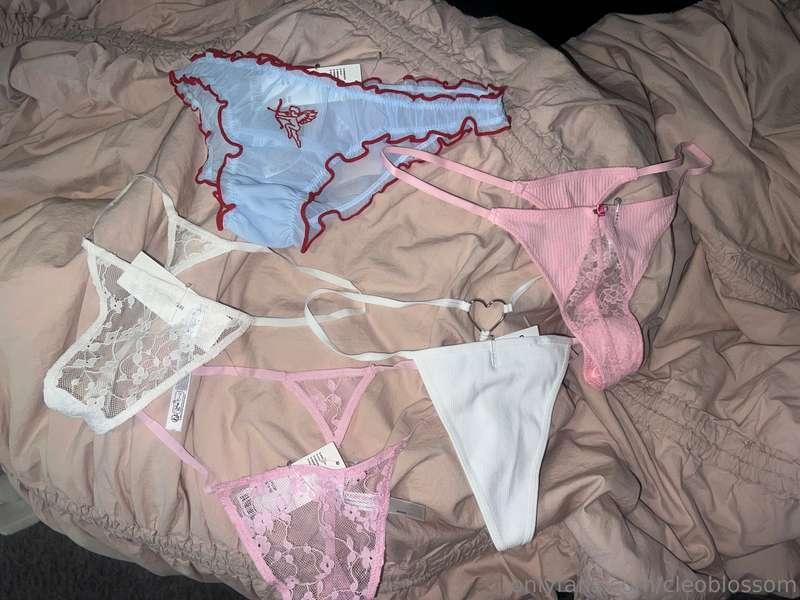 i bought more panties, if we clear this goal today i’ll do a..