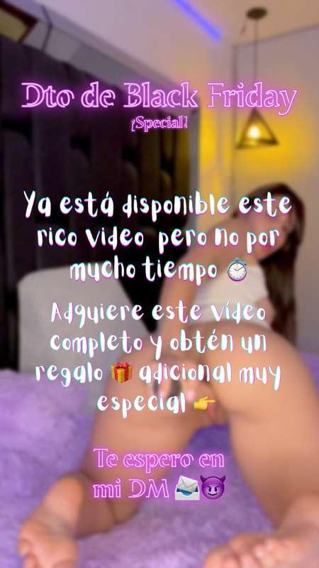 asi es bebe ya esta disponible 🙈
para que estas noches sean ..