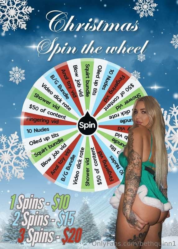 🎄CHRISTMAS SPIN THE WHEEL IS HERE!🎄Come and get in the festi..