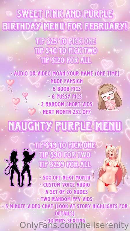 Hi loves! My birthday is on February 19th and I wanted to do..