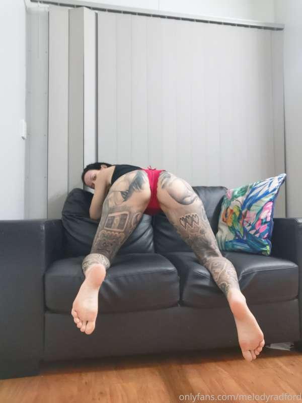 Should I take them off? Have you been a good boy today?