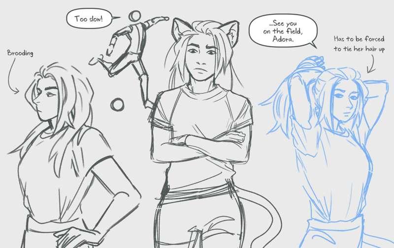 [WIP] soccer AU catra