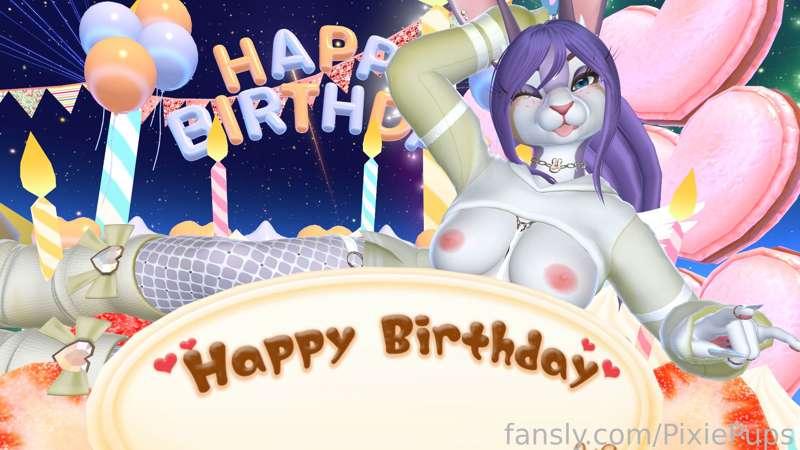 🎉 ITS MY BIRTHDAY THIS WEEK 🎉

🎁  If you wanna get me a lil birthday gift, check out my throne 💕 https://throne.com/pixiepups

❤️ Or if you'd like to give a lil something extra for my birthday, you can subscribe or tip 💕 Only if you want to ofc 👉👈

🥰 Thanks for making my special day feel extra special! 

~~~~~~~~~~
#Furry #VRChat #VR #VTuber #Lewdtuber #anime #Hentai