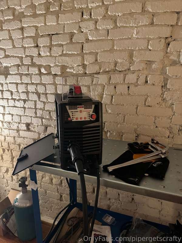 getting my welding machine ready for a long awaited project ..