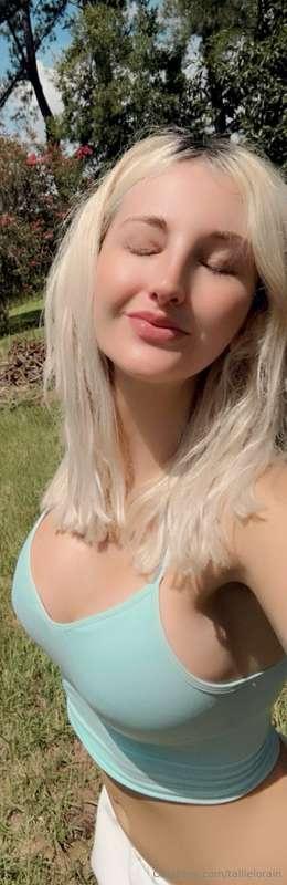 Who wants to suck on my new tits? 😈