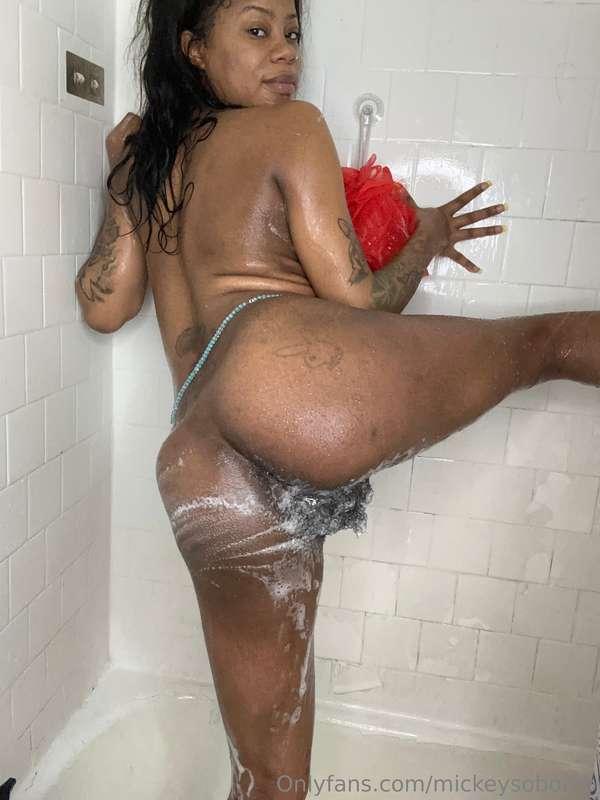 Feeling very naughty in the shower 