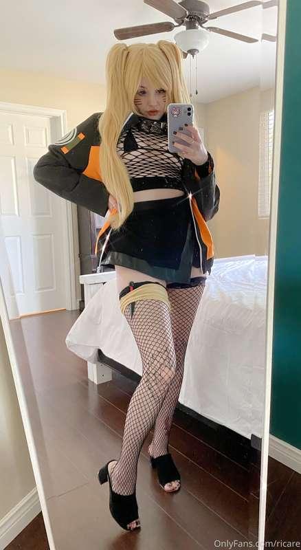 Shot naruto today ♡ I’m so exhausted time for food 🥰