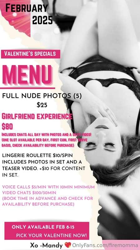 ♥️💋 Be My Valentine? 💋♥️Valentine's is right around the corn..