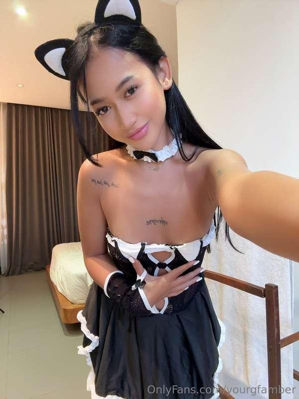 Careful baby… once you know how naughty I am, you might neve..