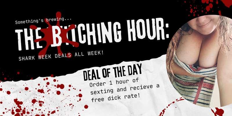 Welcome to the Bitching hour lol sharknweeknjs upon us, for ..