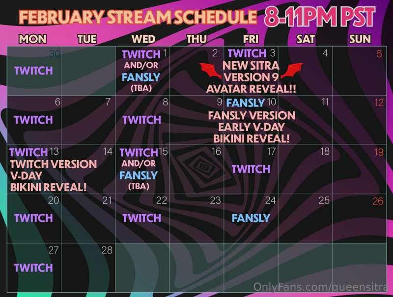 February stream schedule is here! 💜
🎉 NEW VERSION 9 AVATAR R..