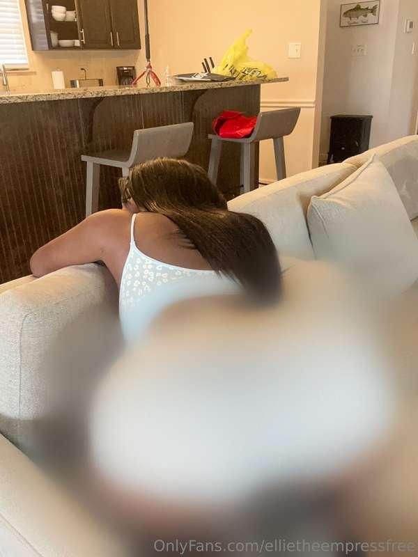 Bent over with this big juicy ass twerking in your face. Do ..