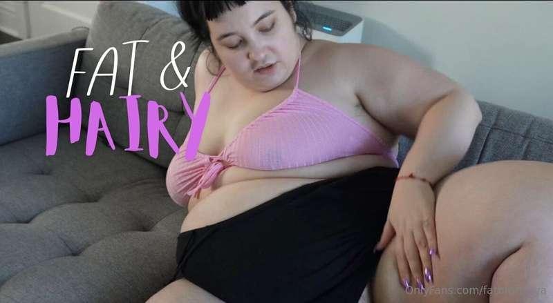 Fat & Hairy // NUDE 
The title says it all babe, I'm fat and..