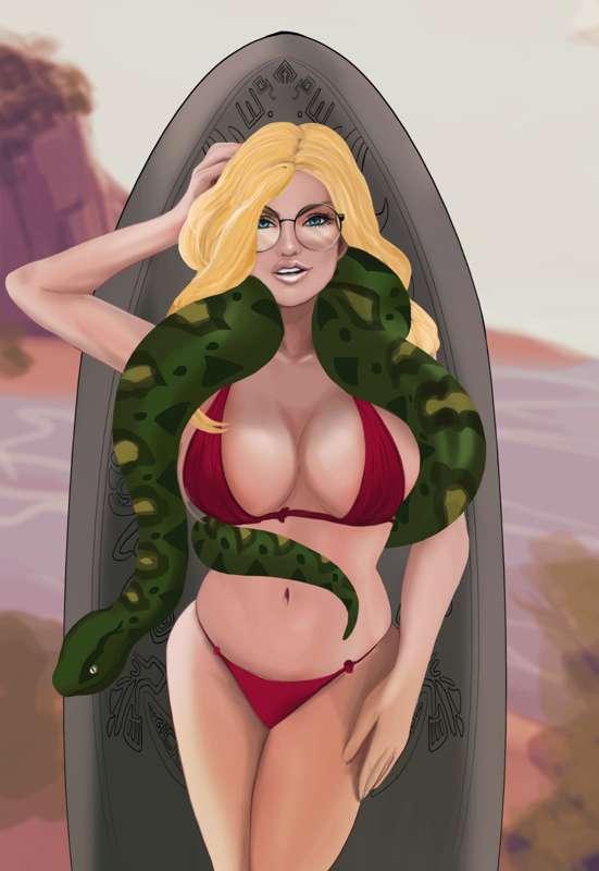 Beach babe