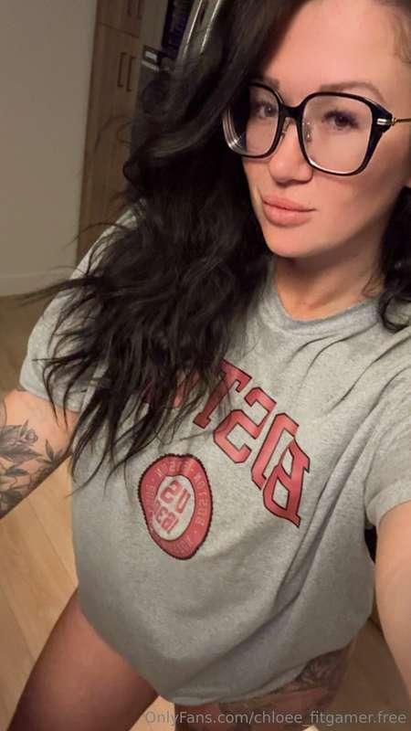 Favorite look grand t-shirt lousse! Tu aimes? 