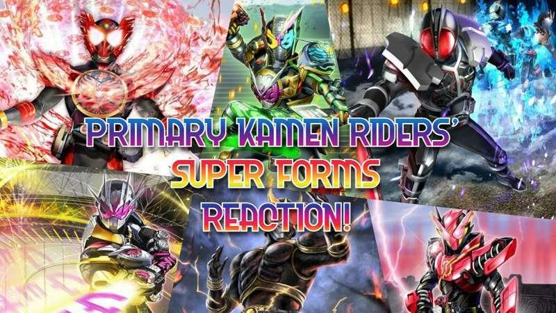 Primary Kamen Riders' Super Fforms All Henshin & Finisher PT2
