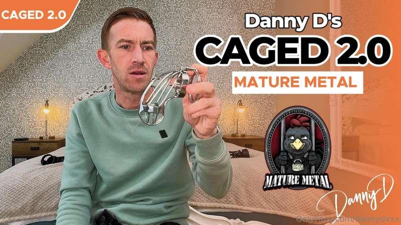 CAGED 2.0 - FIRST TRY ON VIDEOMy New Custom - Metal Chastity..