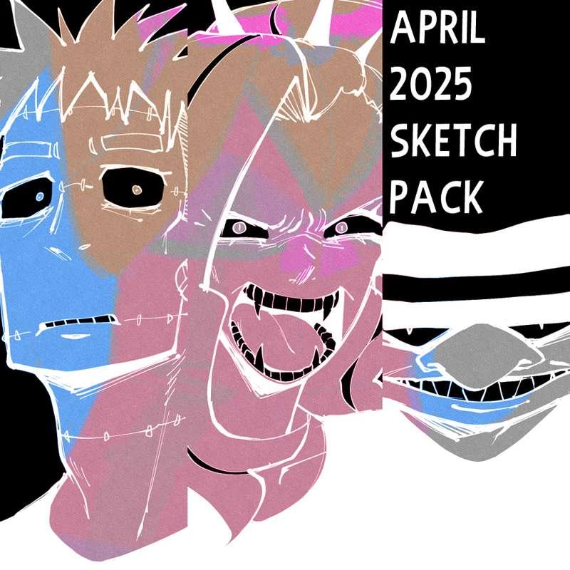 APRIL 2025 SKETCH PACK