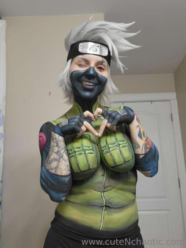 Here is the Kakashi bodypaint wash off that I promised 😘
Thi..