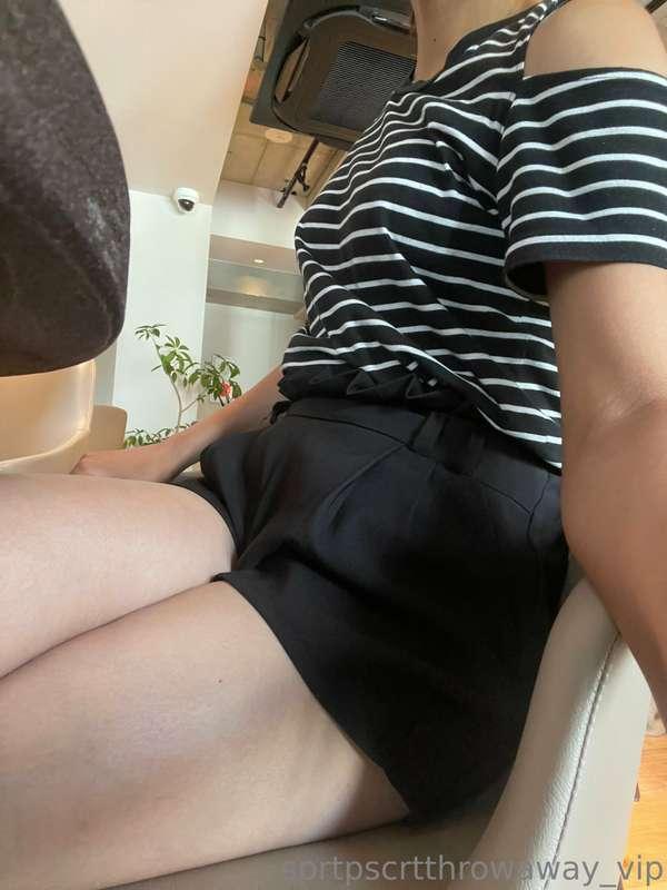 Wish someone was here to slide their hands up these short sh..
