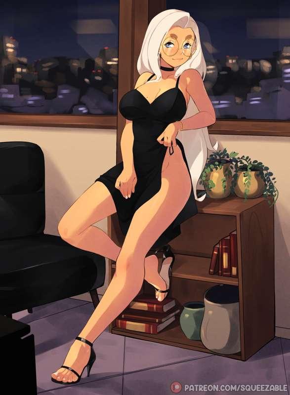 June In Evening Dress