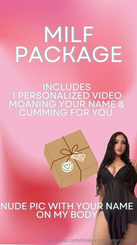It’s MILF CELEBRATION WEEKEND 🔥
Tip $69 for this package 📦 &..